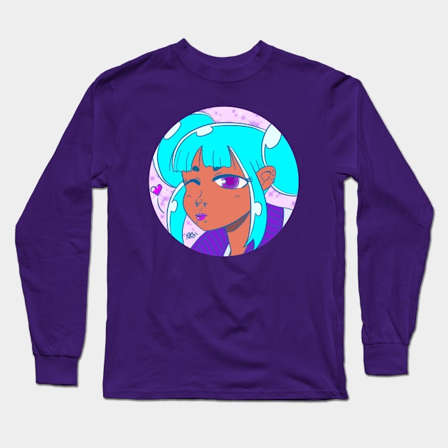 blue magic Long Sleeve T-Shirt by robinchan33